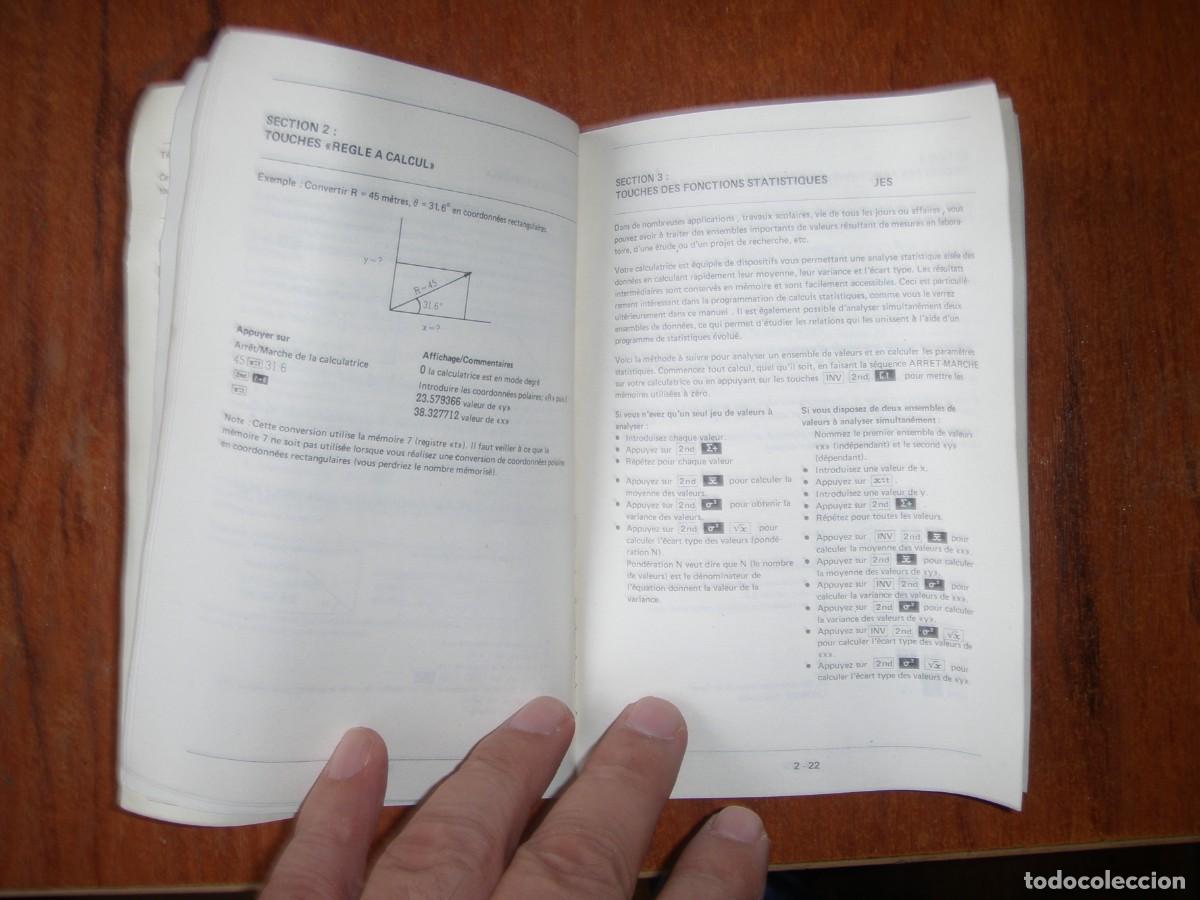Antig&uuml;edades: INSTRUCCIONES MANUAL TEXAS INSTRUMETS PROGRAMABLE 57 - Foto 4