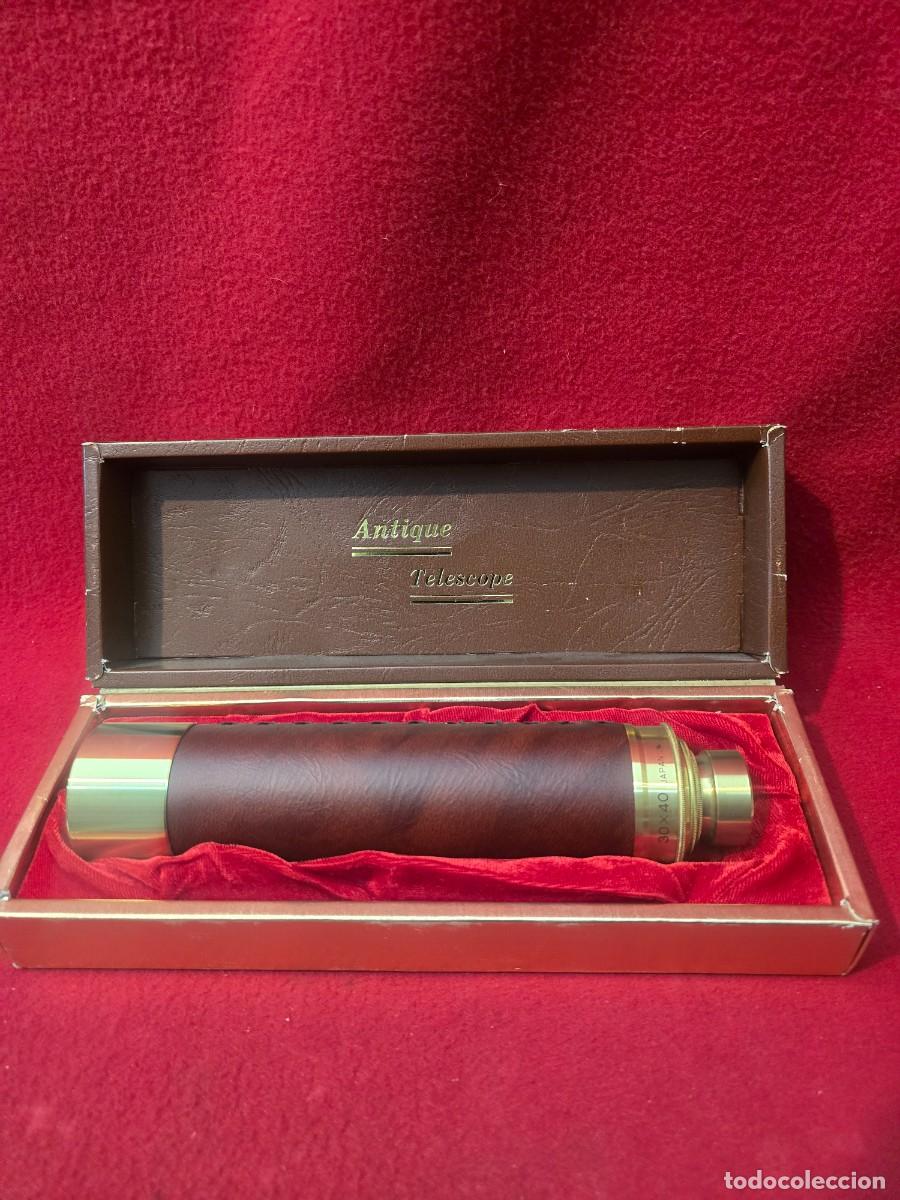Antig&uuml;edades: CATALEJO ANTIQUE TELESCOPE 30&times;40 JAPAN