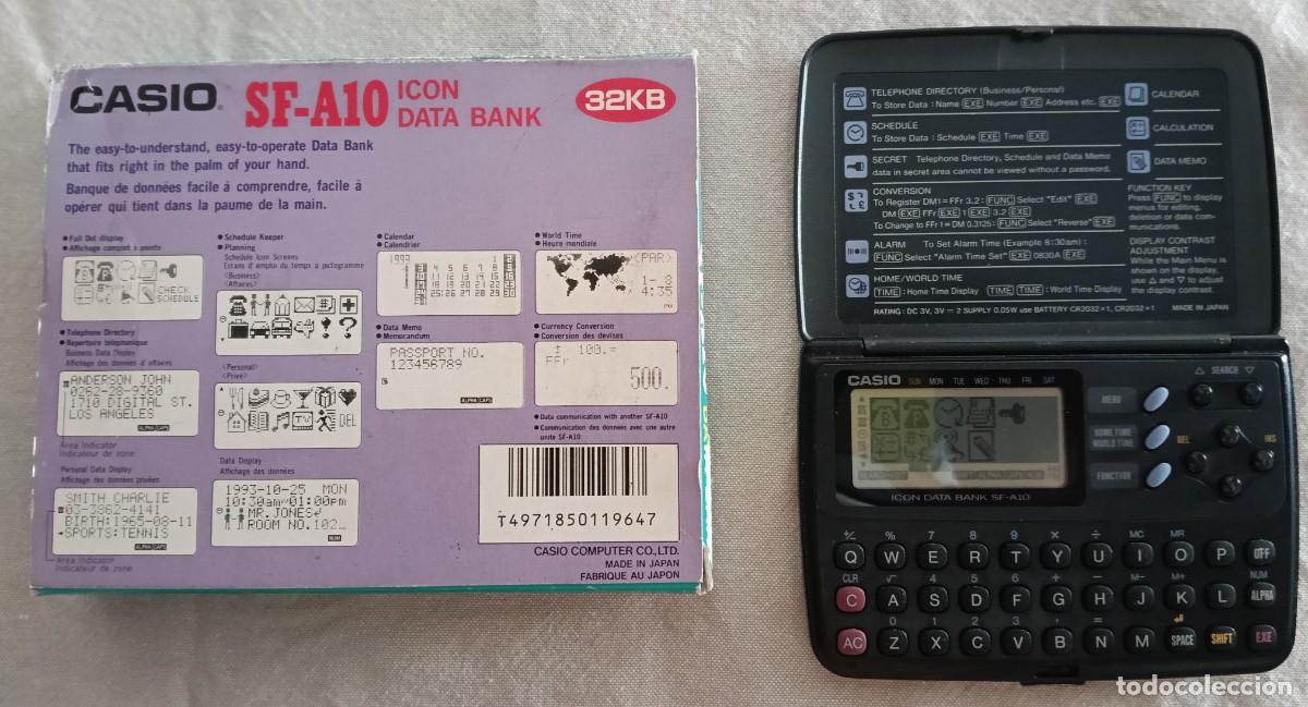 Antig&uuml;edades: Antigua Calculadora CASIO SF-A10 - Foto 2