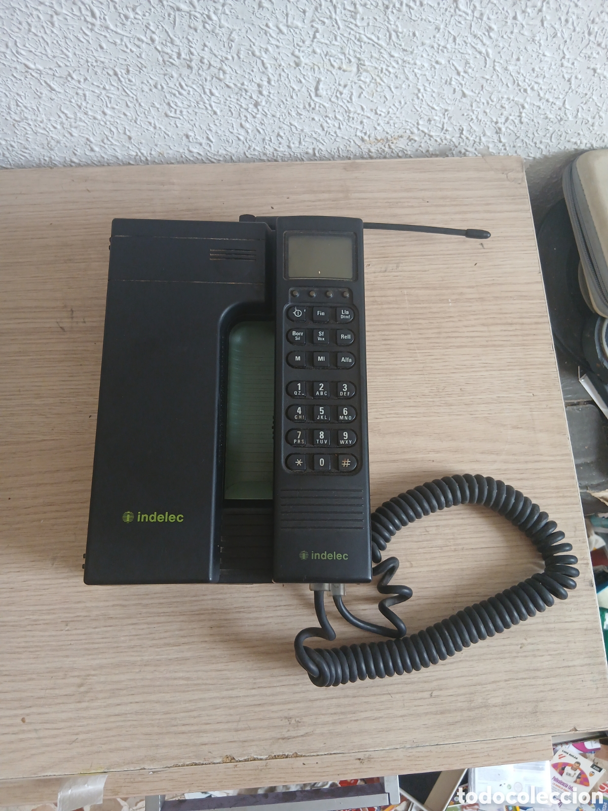 Tel&eacute;fonos: ANTIGUO TEL&Eacute;FONO INDELEC FABRICADO EN ESPA&Ntilde;A,,VER FOTOS