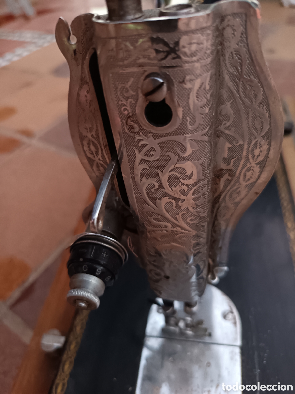 Antig&uuml;edades: Cabeza m&aacute;quina coser alfa - Foto 2