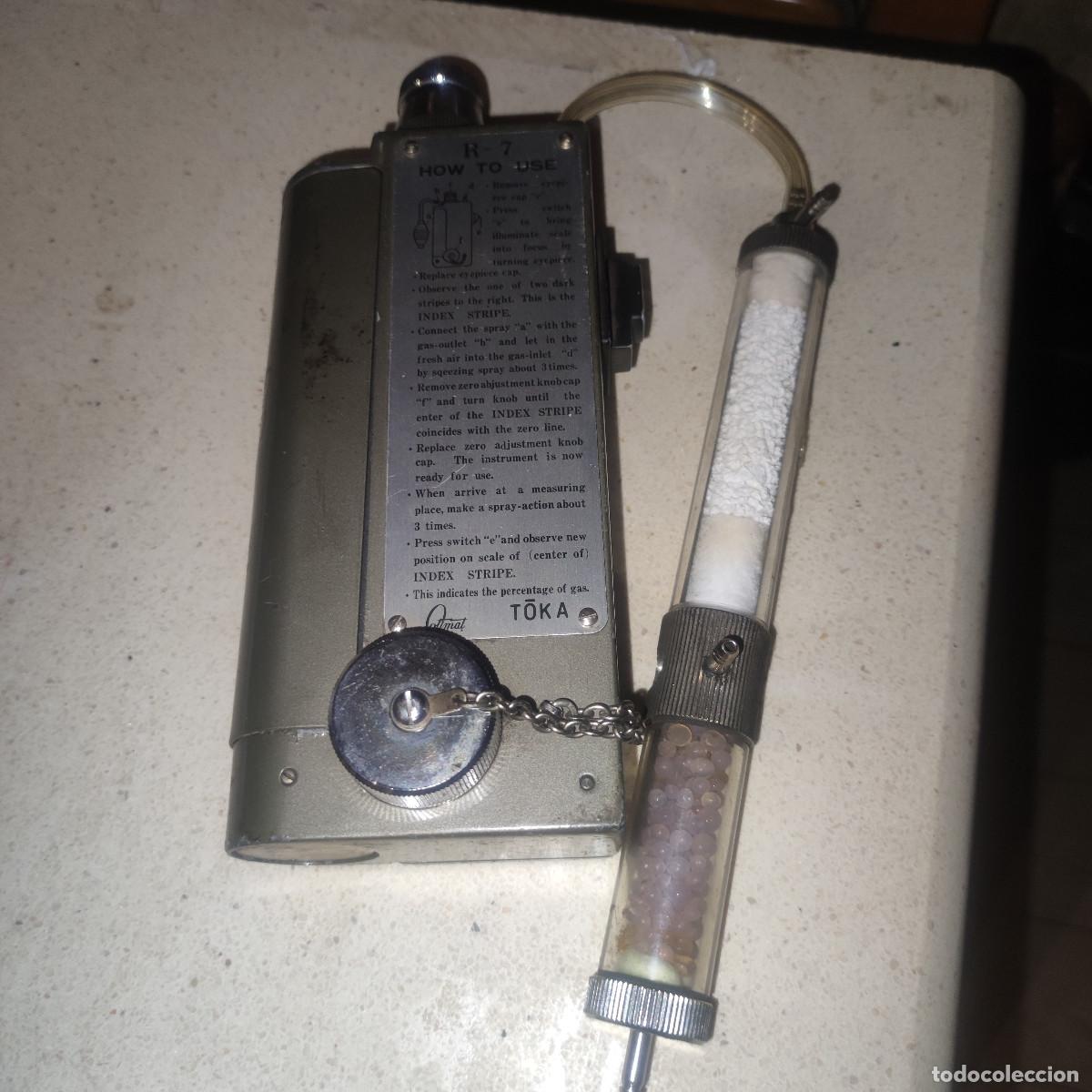 Antig&uuml;edades: mineria comprobador nivel de gas, grisometro.