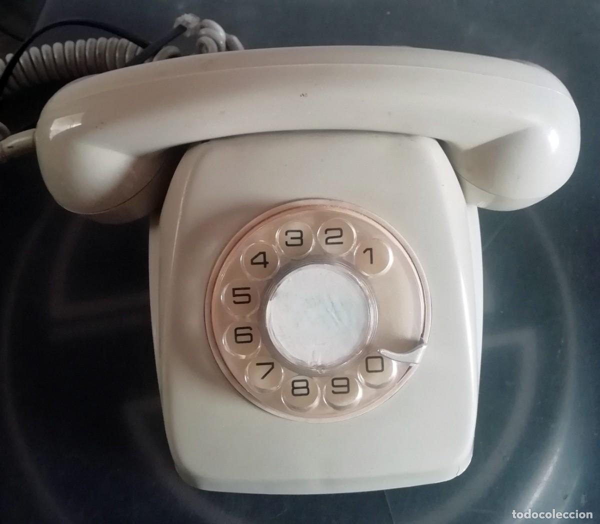 Tel&eacute;fonos: Tel&eacute;fono antiguo de ruleta FUNCIONA - Foto 3