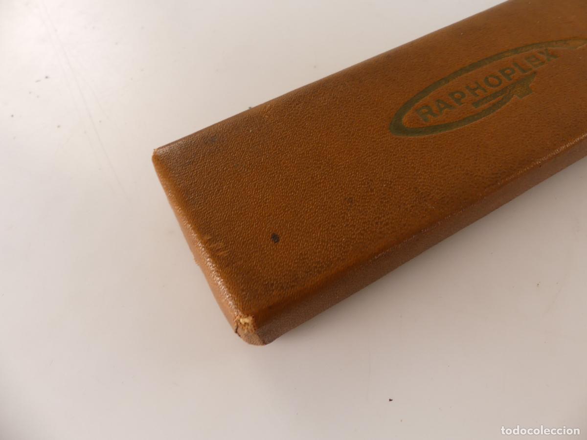 Antig&uuml;edades: REGLA DE CALCULO MARCA RAPHOPLEX CON FUNDA - Foto 7