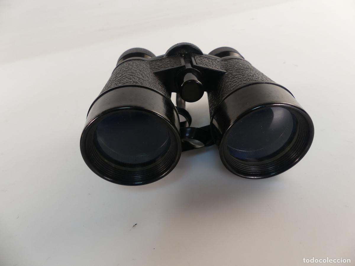 Antig&uuml;edades: PRISMATICOS BINOCULARES MARCA AZOR CON FUNDA - Foto 2