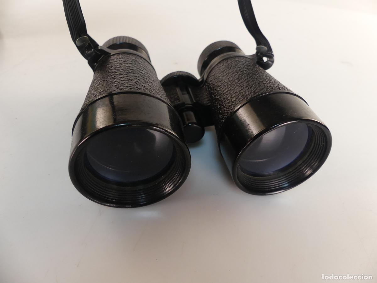 Antig&uuml;edades: PRISMATICOS BINOCULARES MARCA AZOR CON FUNDA - Foto 4