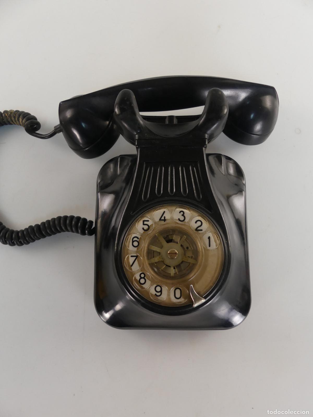 Telefone: TELEFONO DE BAQUELITA NEGRO - PARA RESTAURAR