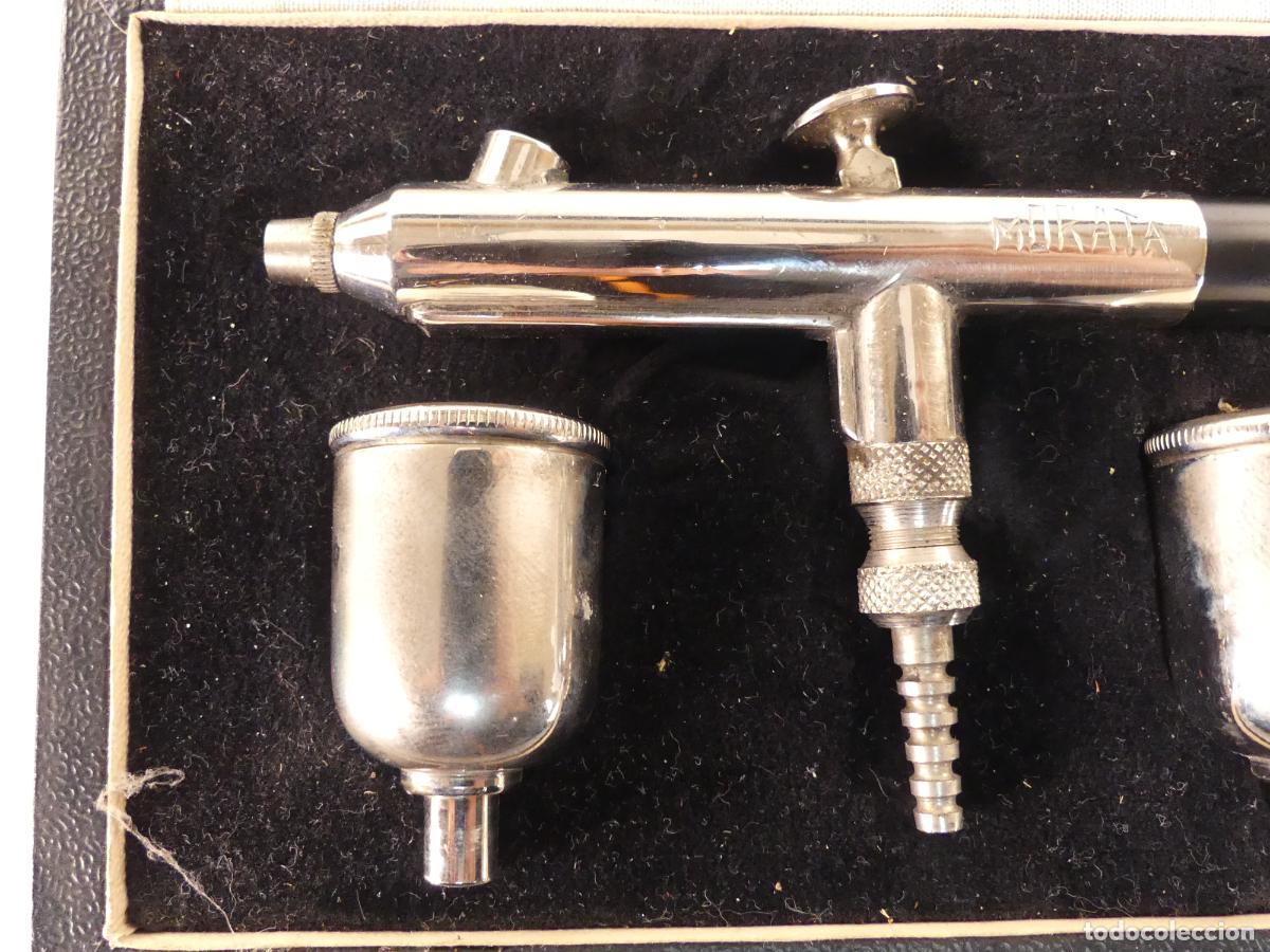 Antig&uuml;edades: VINTAGE AEROGRAFO CON ESTUCHE - Foto 3