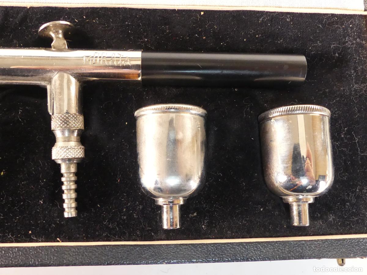 Antig&uuml;edades: VINTAGE AEROGRAFO CON ESTUCHE - Foto 4