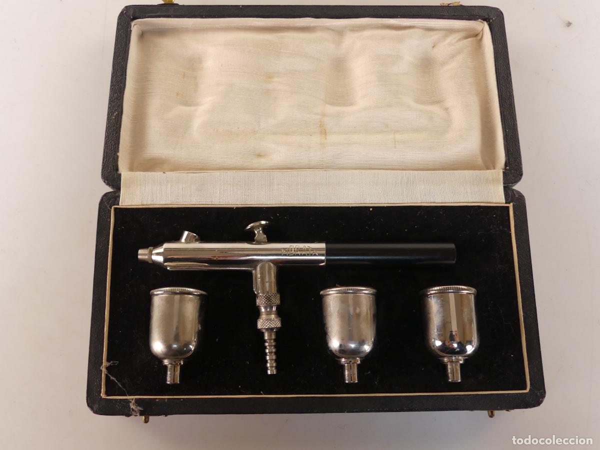 Antiquit&auml;ten: VINTAGE AEROGRAFO CON ESTUCHE