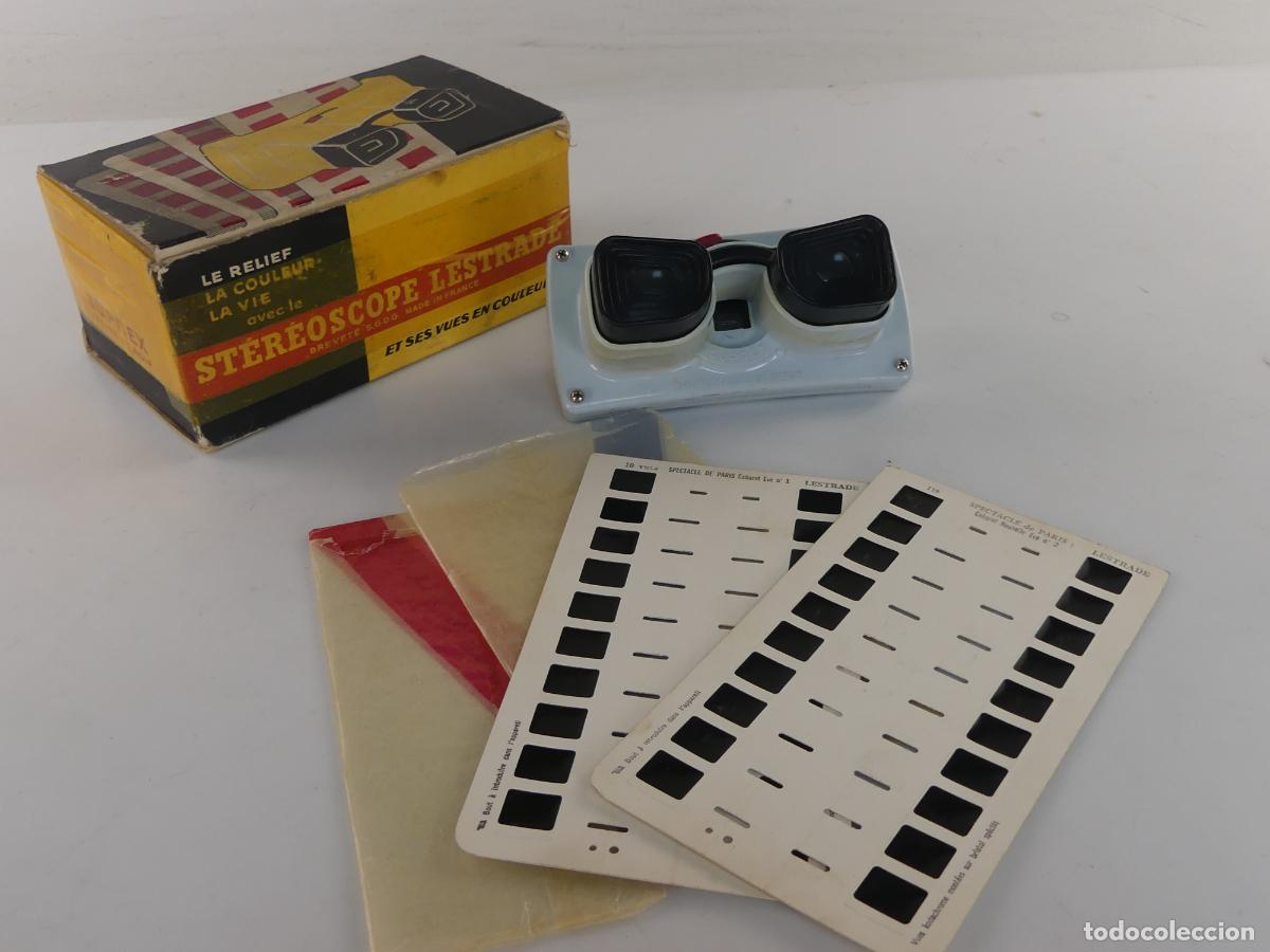 Antiques: Visor estereosc&oacute;pico Lestrade Simplex con fotos de cabaret eroticos