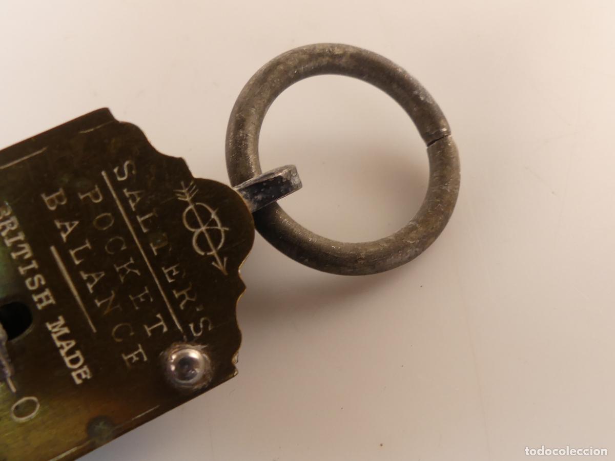 Antig&uuml;edades: BASCULA DE MANO CON GANCHO POCKET BALANCE - Foto 6