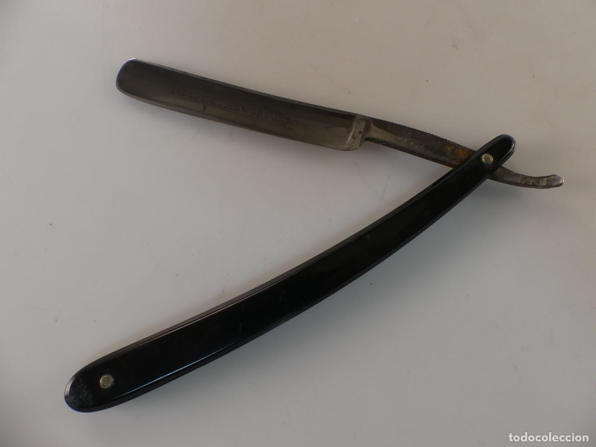 Antiguidades: NAVAJA DE BARBERO FINEST HOLLOW GROUND OBJETO DE COLECCION