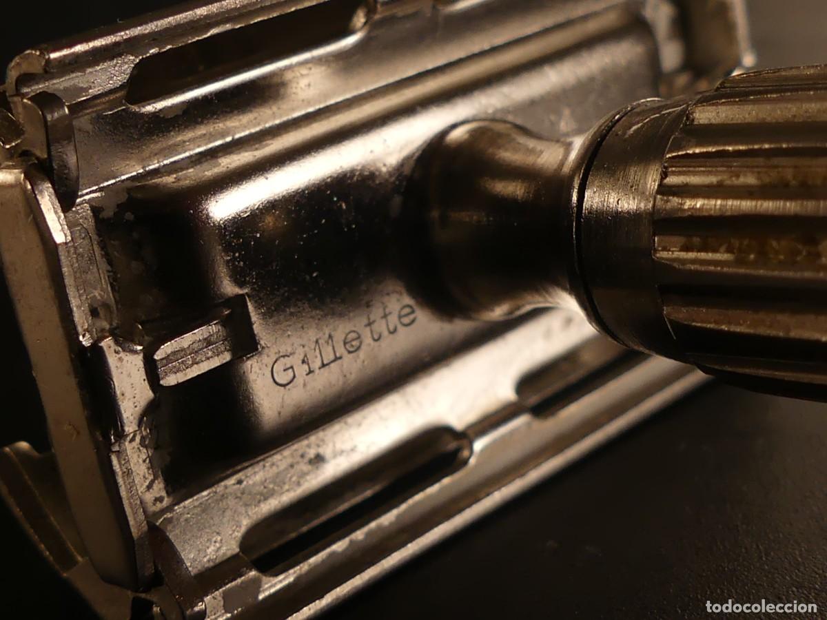 Antig&uuml;edades: MAQUINA DE AFEITAR MARCA GILLETTE OBJETO DE COLECCION - Foto 4