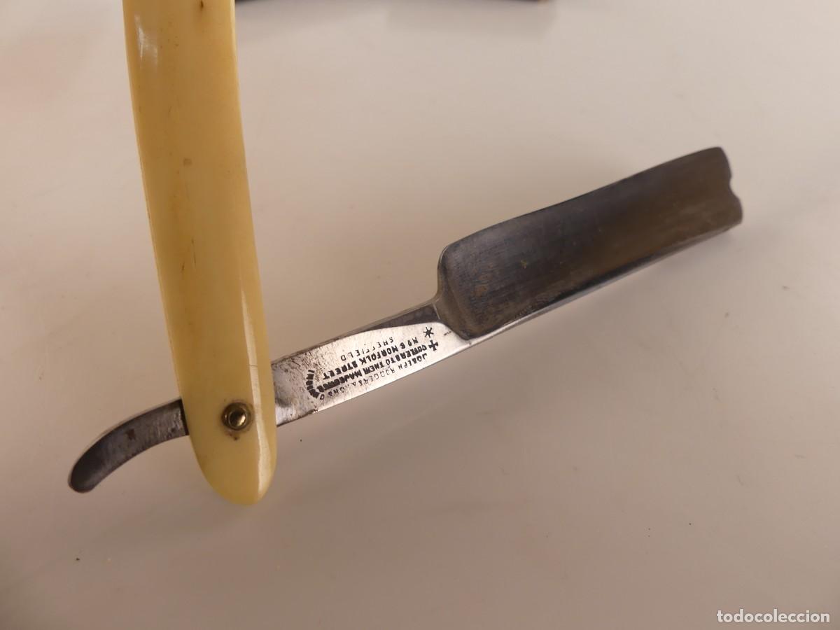 Antig&uuml;edades: ANTIGUA NAVAJA DE AFEITAR OBJETO DE COLECCION - Foto 10