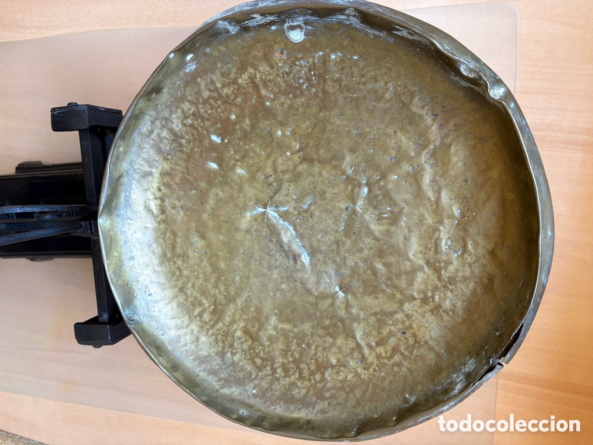 Antig&uuml;edades: B&aacute;scula antigua de hierro fundido, 5Kg - Foto 9