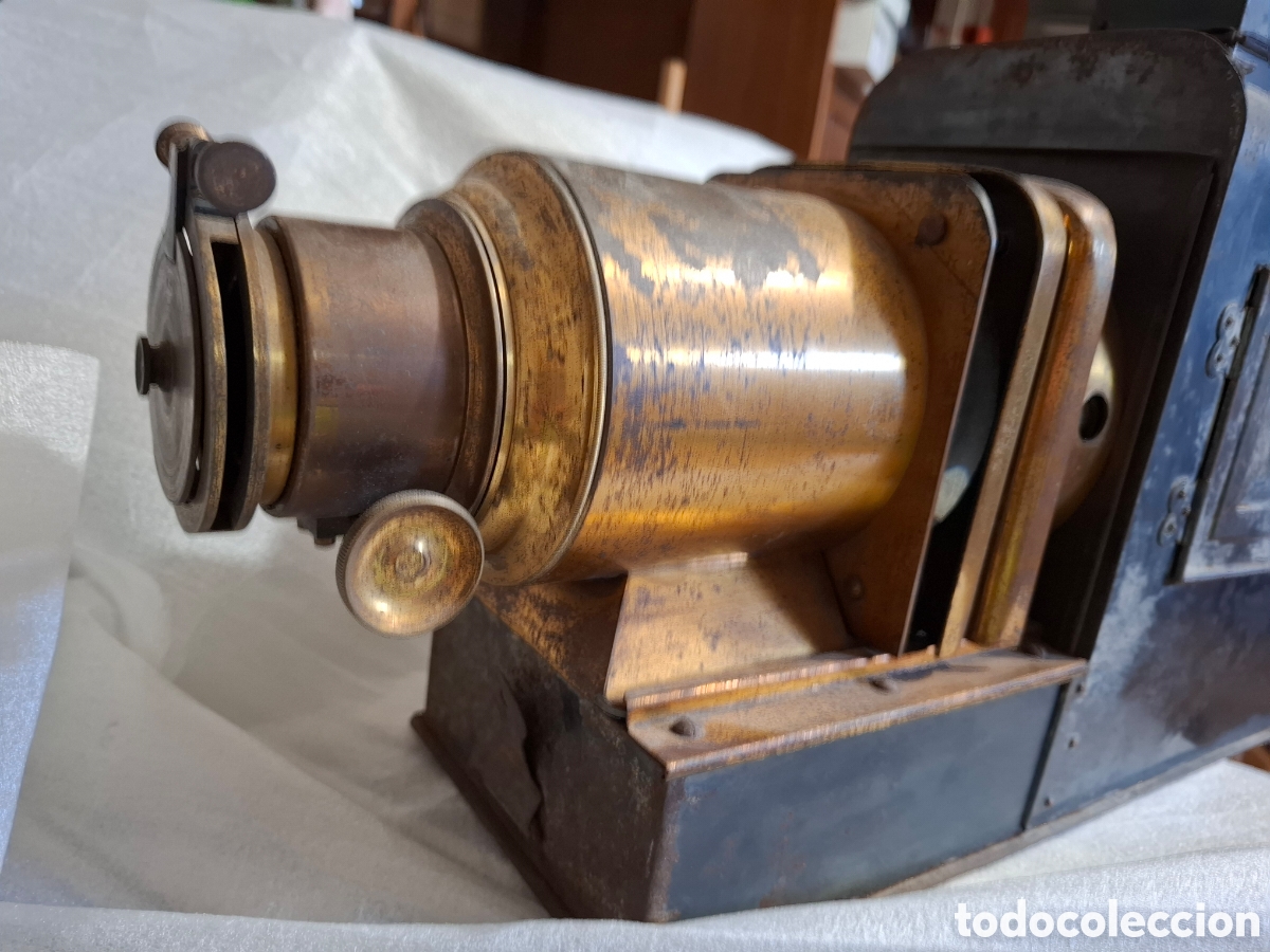 Antig&uuml;edades: Linterna M&aacute;gica Magic Lantern - Foto 2