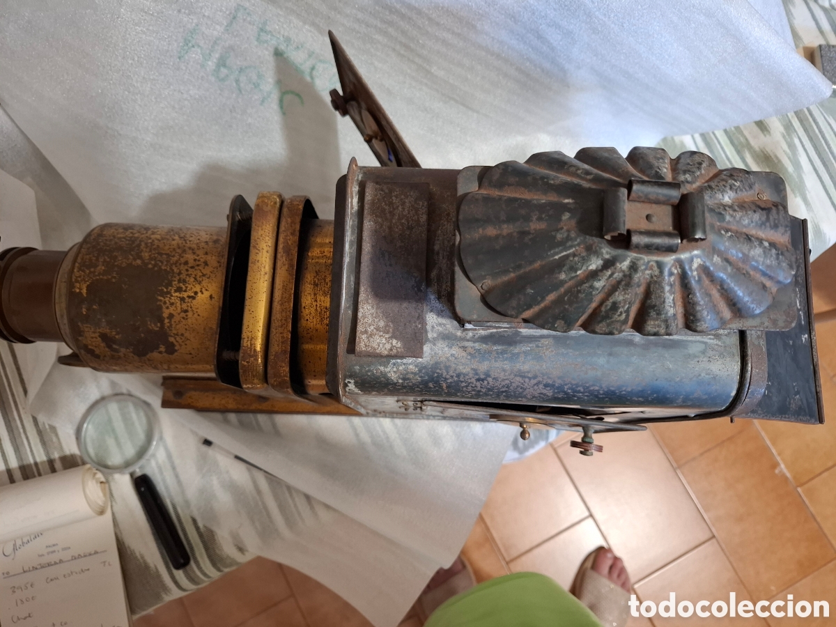 Antig&uuml;edades: Linterna M&aacute;gica Magic Lantern - Foto 3