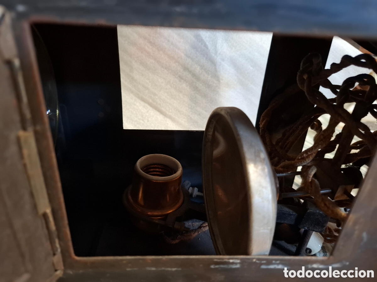 Antig&uuml;edades: Linterna M&aacute;gica Magic Lantern - Foto 4