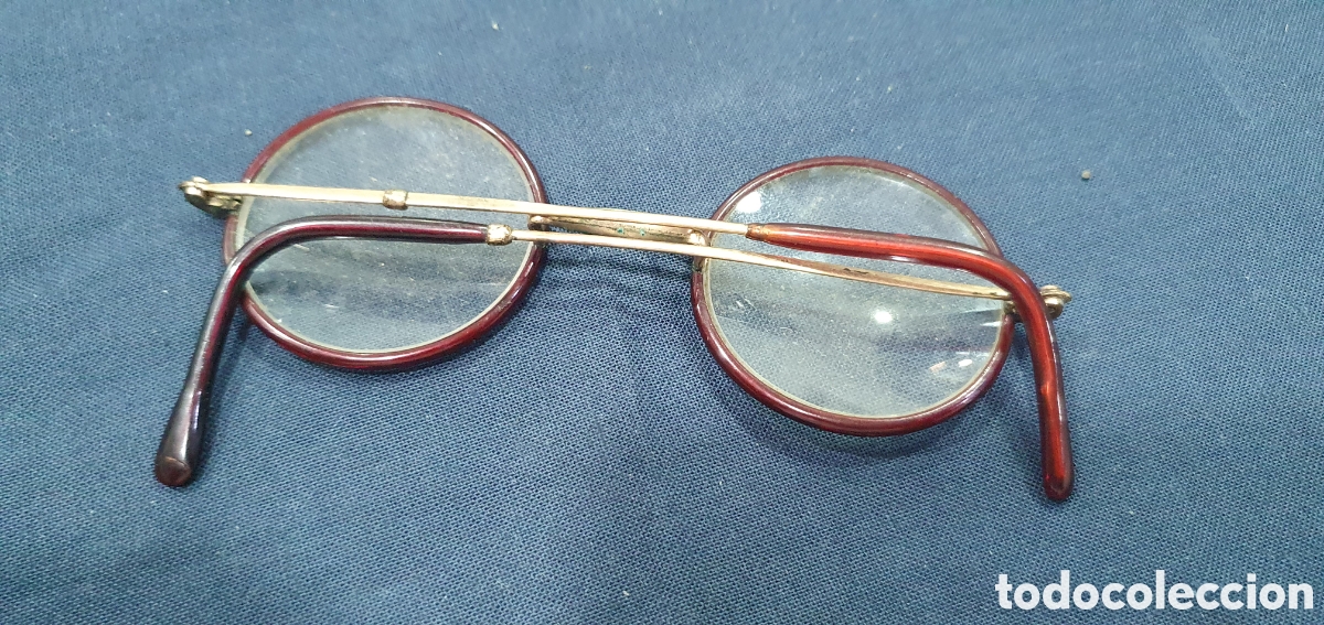Antig&uuml;edades: Antiguas gafas en pasta. (L135) - Foto 4