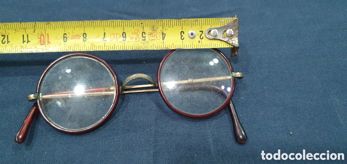 Antig&uuml;edades: Antiguas gafas en pasta. (L135) - Foto 5