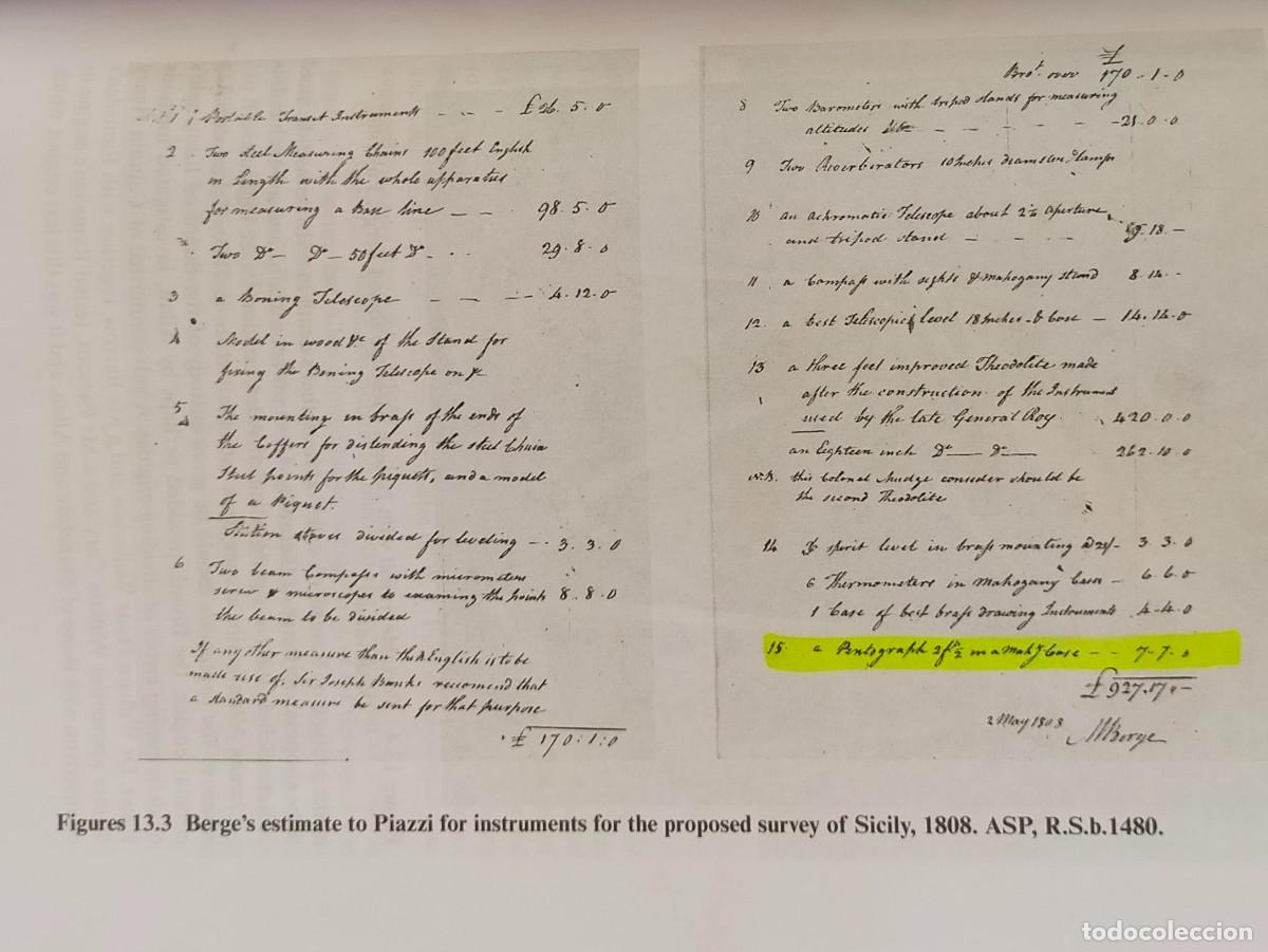 Antig&uuml;edades: Pant&oacute;grafo de Berge de 1799 - Foto 29