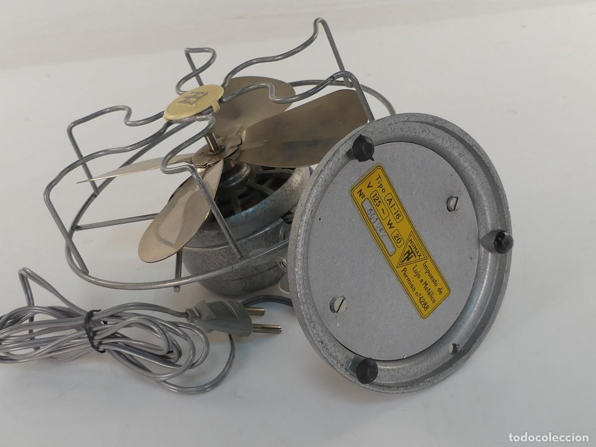 Antig&uuml;edades: VINTAGE VENTILADOR MARCA NUMAX - Foto 6