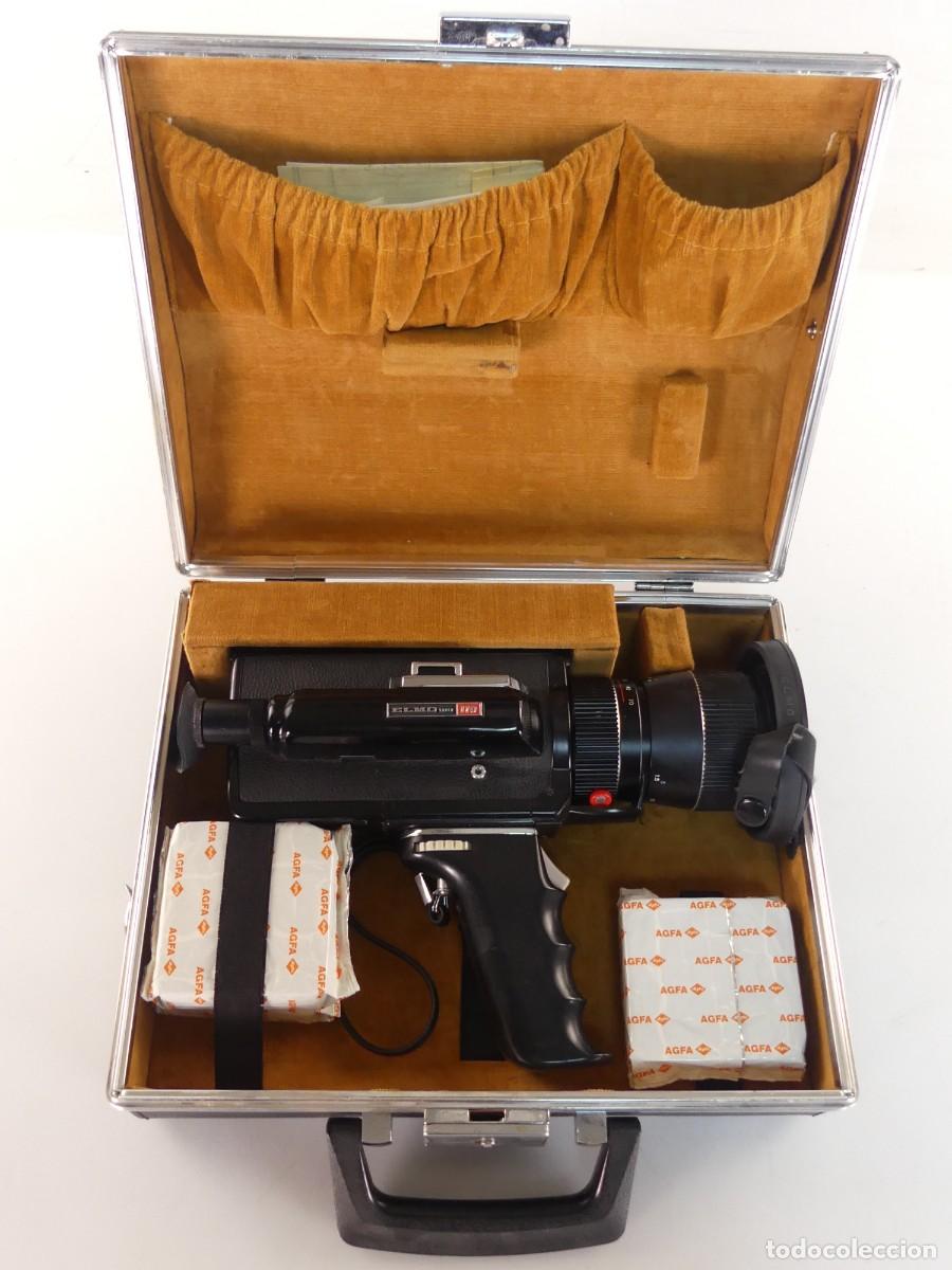 Antiguidades: CAMARA SUPER 8 MARCA ELMO SUPER 110 CON MALETIN