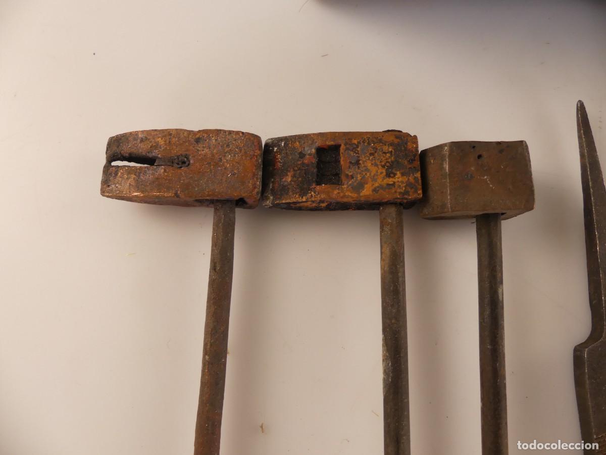 Antig&uuml;edades: LOTE DE HERRAMIENTA EN CAJA - Foto 5