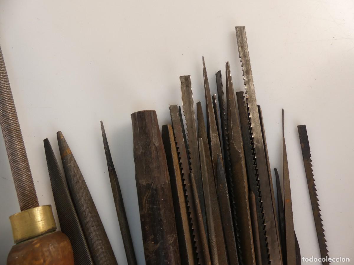 Antig&uuml;edades: LOTE DE HERRAMIENTA EN CAJA - Foto 14