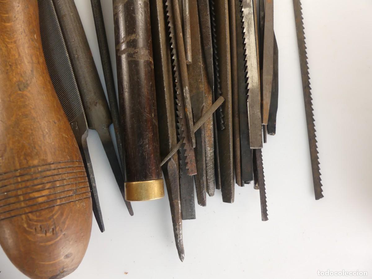 Antig&uuml;edades: LOTE DE HERRAMIENTA EN CAJA - Foto 15