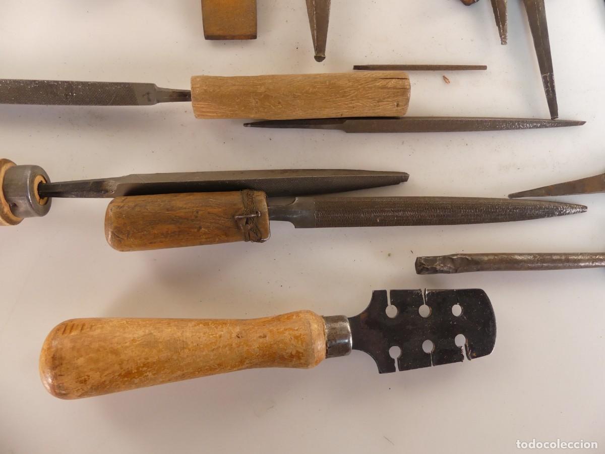 Antig&uuml;edades: LOTE DE HERRAMIENTA EN CAJA - Foto 18