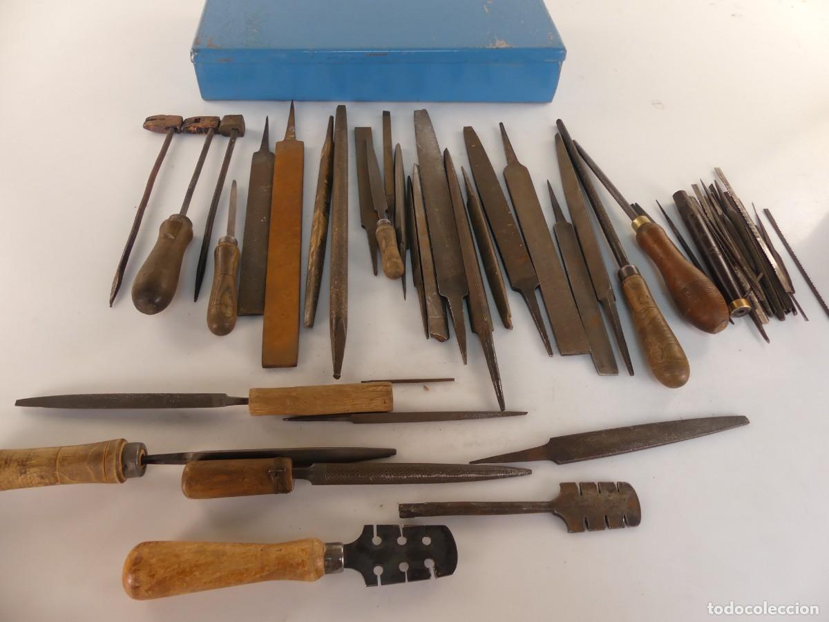 Antig&uuml;edades: LOTE DE HERRAMIENTA EN CAJA - Foto 20