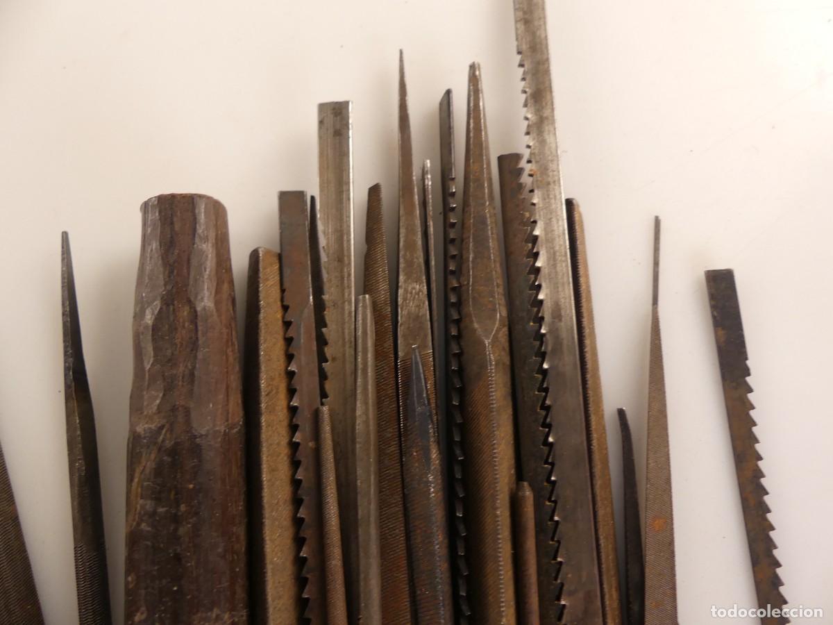 Antig&uuml;edades: LOTE DE HERRAMIENTA EN CAJA - Foto 21