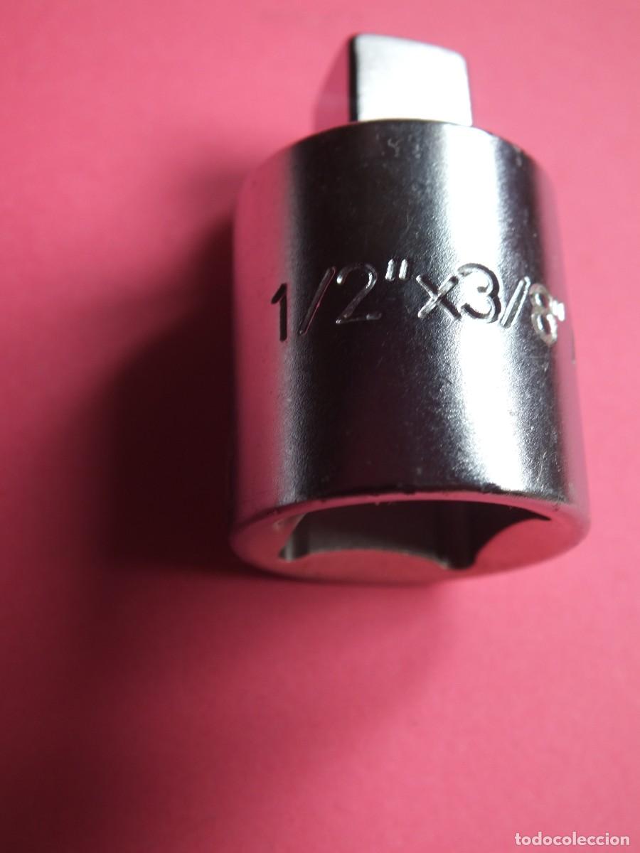 Antig&uuml;edades: PIEZA CROMADA LLAVE TALADRO tuerca TOPTUL 1/2&rdquo; x 3/8&rdquo; CAEA 1612