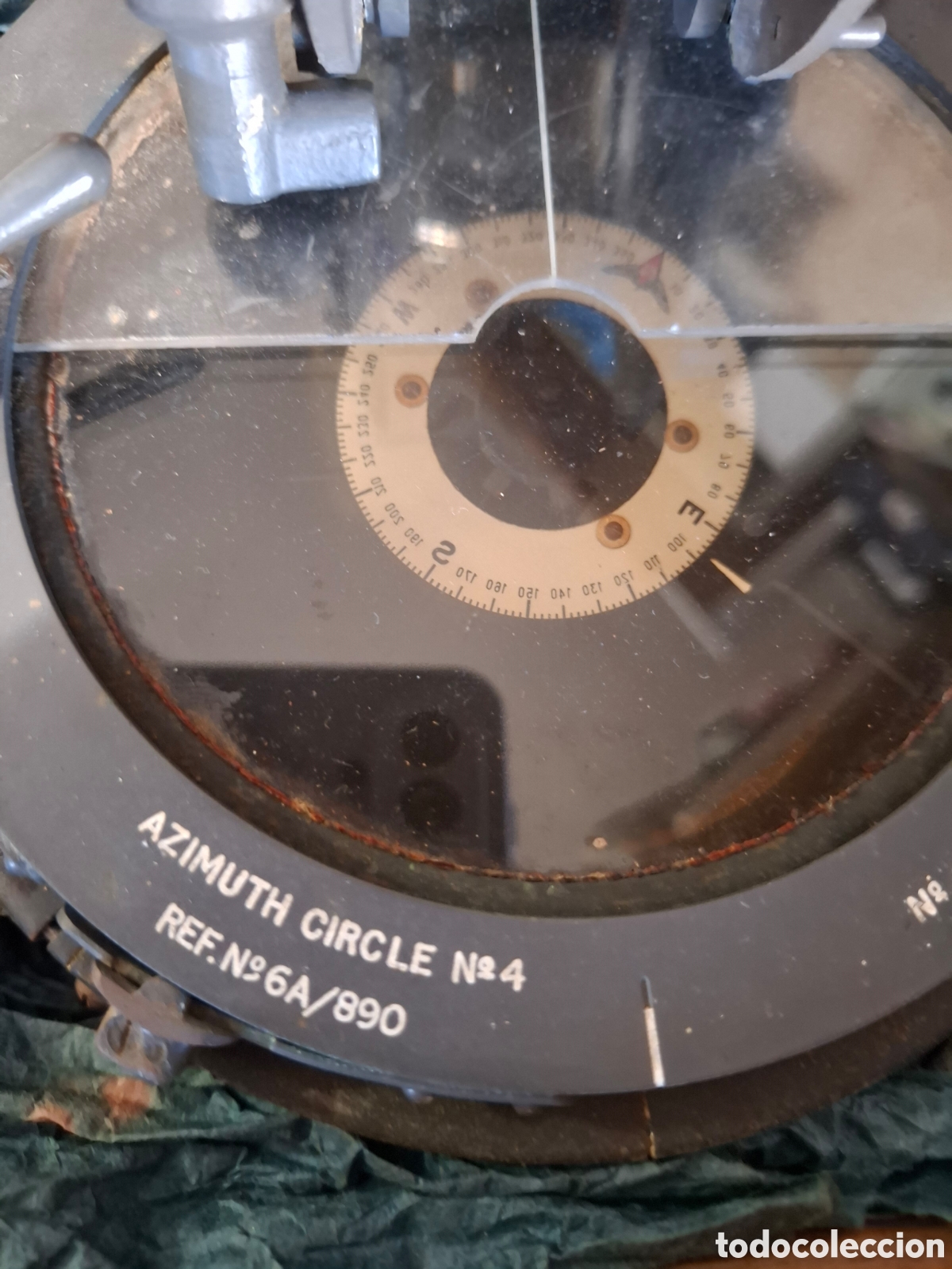 Antig&uuml;edades: AZIMUTH CIRCLE instrumento de navegaci&oacute;n - Foto 3