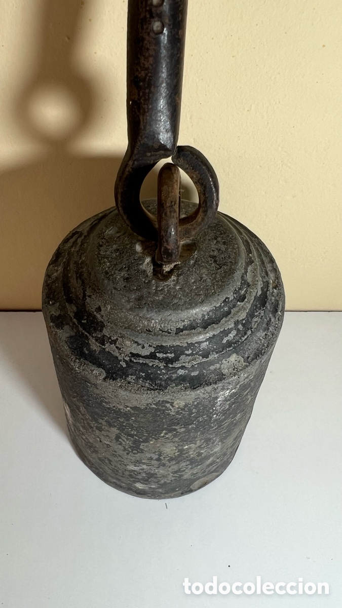 Antig&uuml;edades: ANTIGUA PESA DE BASCULA ROMANA - Foto 3