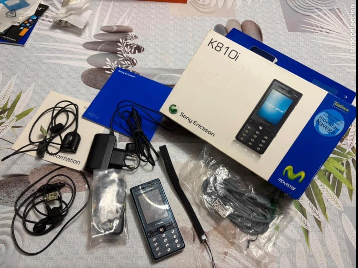Tel&eacute;fonos: Sony Ericsson K810i Cyber-shot Full Box - Colecci&oacute;n Retro
