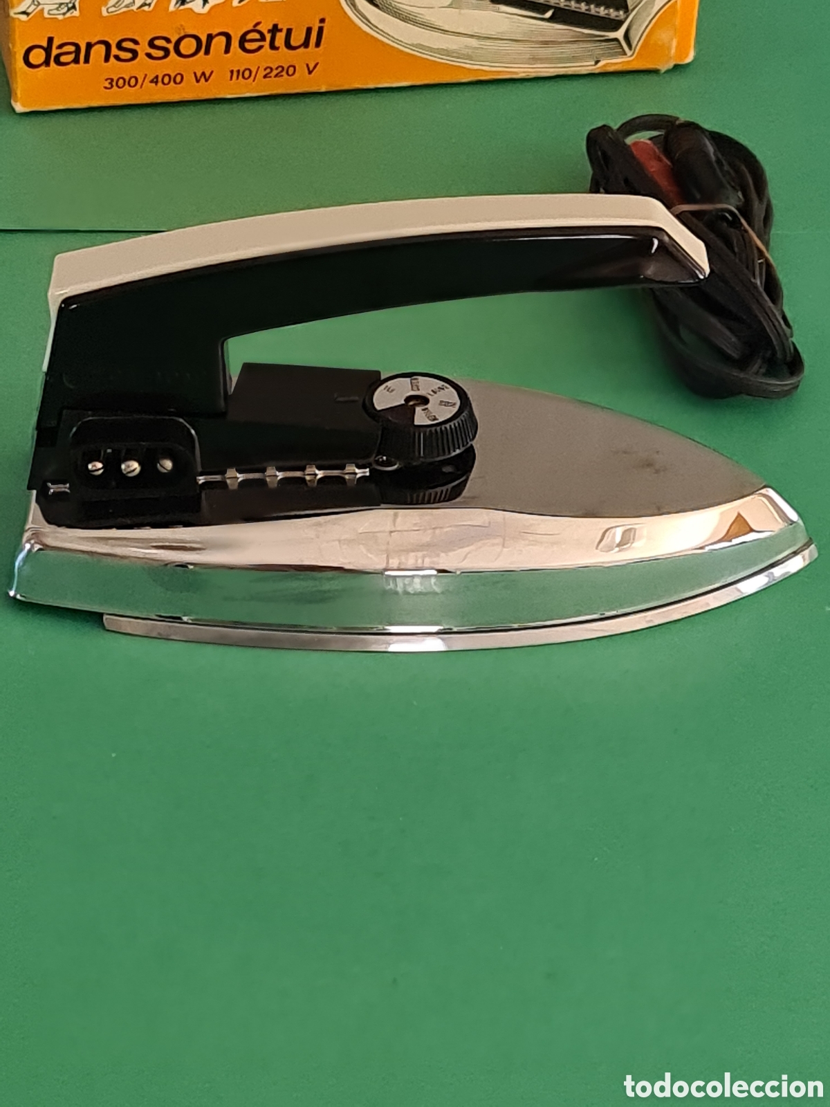 Antig&uuml;edades: THOMSON/ Plancha Electrica / Funciona. - Foto 4