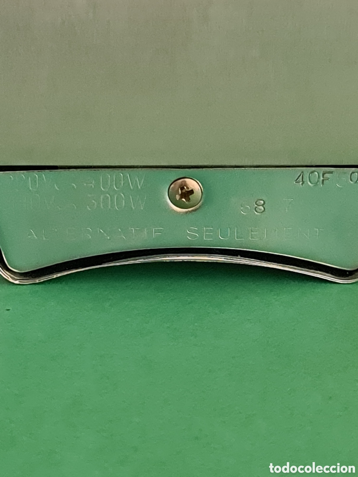 Antig&uuml;edades: THOMSON/ Plancha Electrica / Funciona. - Foto 6