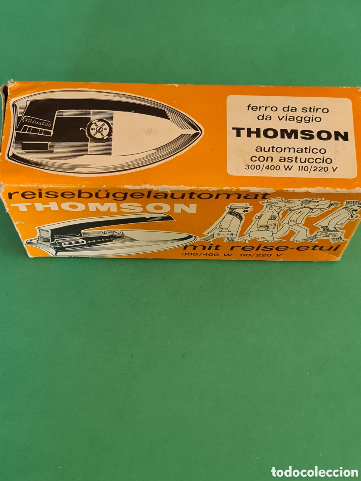 Antig&uuml;edades: THOMSON/ Plancha Electrica / Funciona. - Foto 18