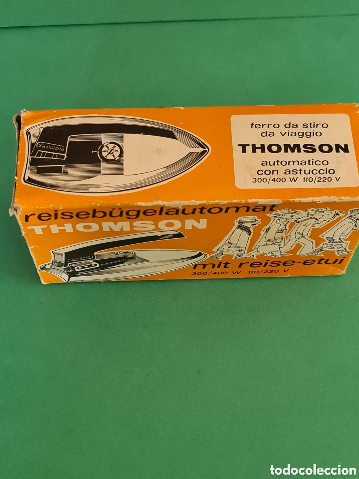Antig&uuml;edades: THOMSON/ Plancha Electrica / Funciona. - Foto 19