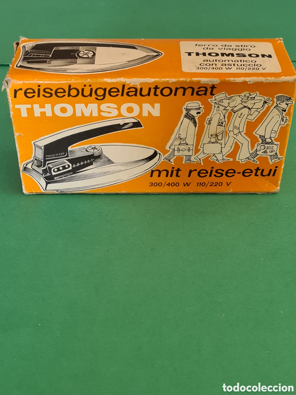 Antig&uuml;edades: THOMSON/ Plancha Electrica / Funciona. - Foto 20