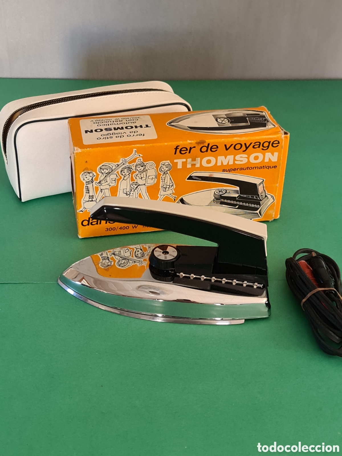 Antiquit&auml;ten: THOMSON/ Plancha Electrica / Funciona.