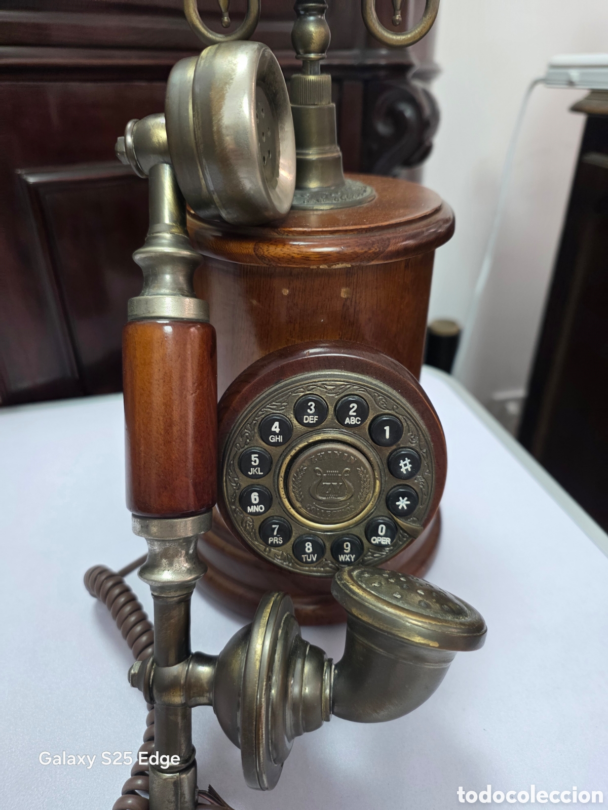 Tel&eacute;fonos: Telefono antiguo de la d&eacute;cada de los 90 - Foto 3