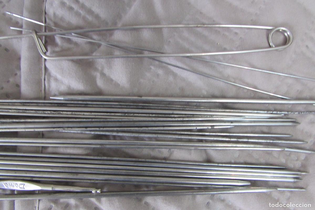 Antig&uuml;edades: ANTIGUO GUARDA AGUJAS CON AGUJAS - Foto 6
