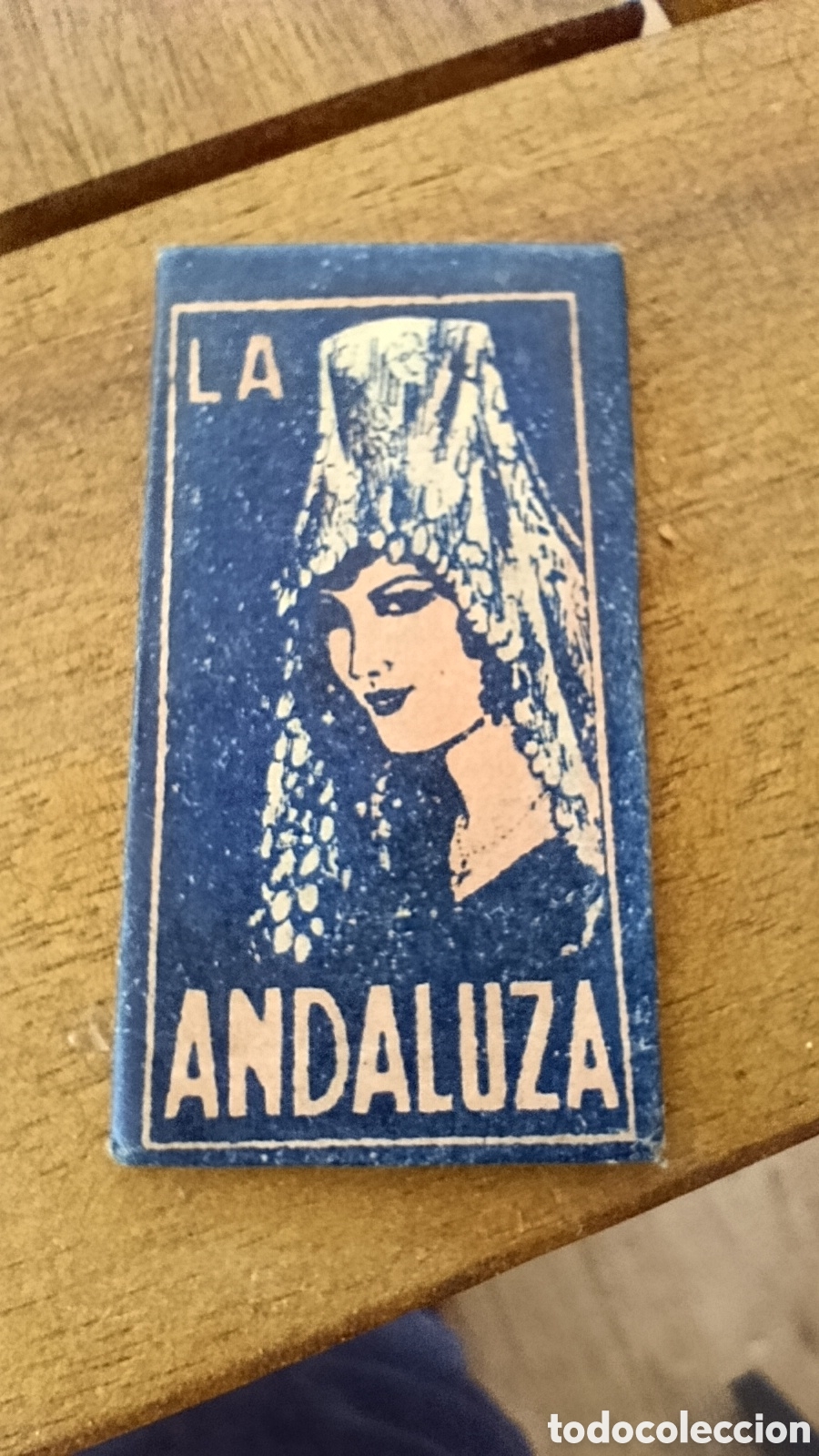 Antig&uuml;edades: Hoja cuchilla afeitar La Andaluza