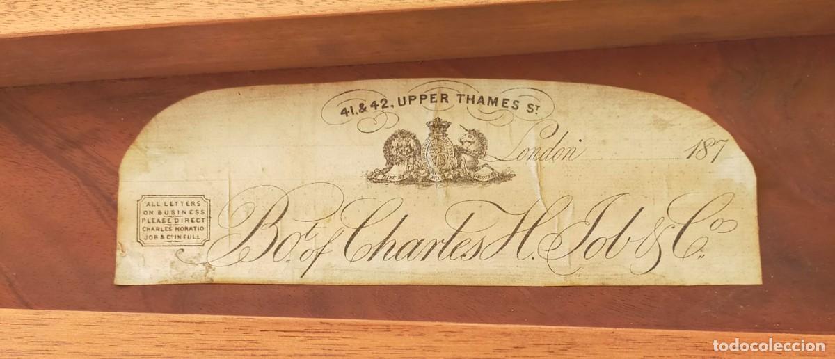 Antig&uuml;edades: Pantografo de alquiler n&ordm; 187 de Charles Horace Job del rio T&aacute;mesis de Londres