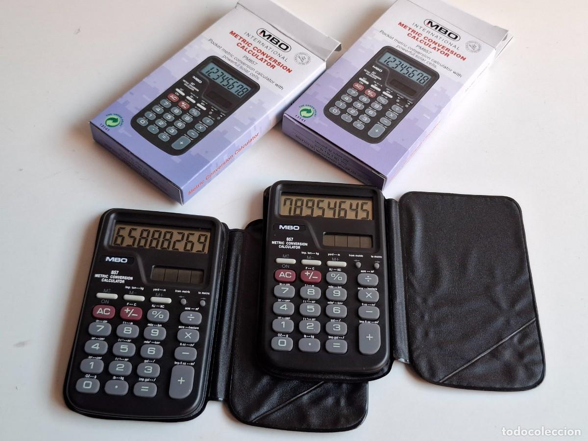 Antig&uuml;edades: DOS CALCULADORAS NUEVAS EN CAJAS - Foto 4