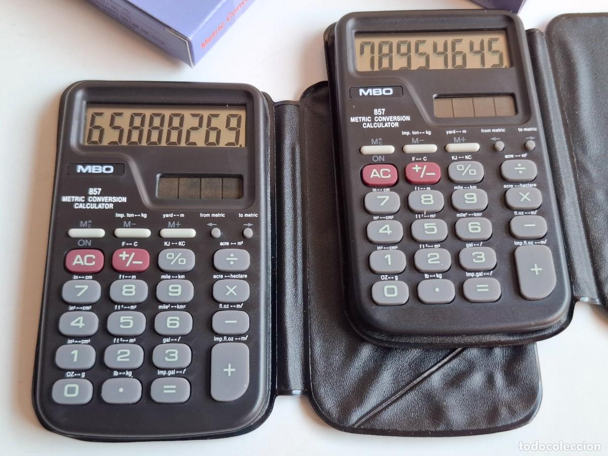 Antig&uuml;edades: DOS CALCULADORAS NUEVAS EN CAJAS - Foto 6
